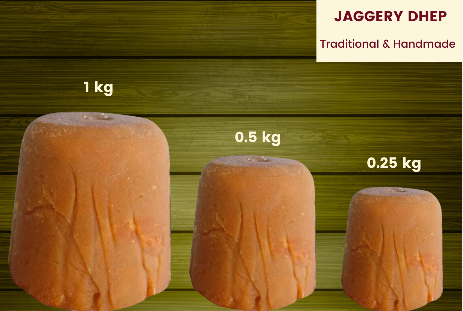 Jaggery Dhep 1kg